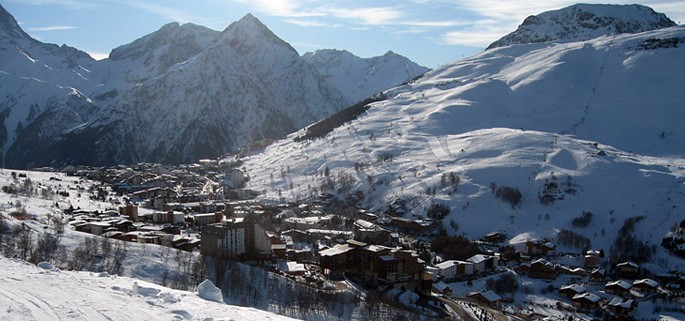 Les-Deux-Alpes ski resort