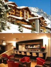 Family ski chalet hotel