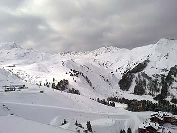 Snow in Les Arcs