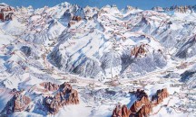 Maps for Selva & S.Cristina - Piste, town and resort maps.